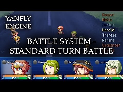 YEP.130 - Battle System - Standard Turn Battle - RPG Maker MV