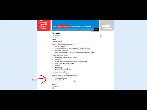 Using Chicago Style : Part 1 Chicago Manual of Style Online