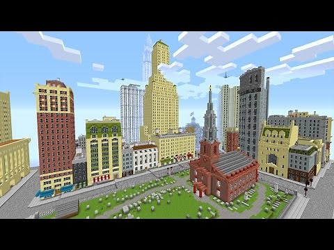 New York City in Minecraft - Minecraft Map