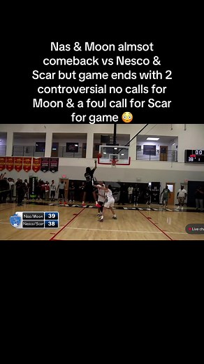 Controversial Basketball Game: Nas & Moon Comeback vs Nesco & Scar