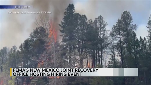 FEMA's New Mexico Joint Recovery Office hiring in Santa Fe, Mora, and Las Vegas