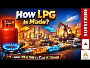 How LPG Is Created? | LPG Production Process Explained from Crude Oil & Natural Gas