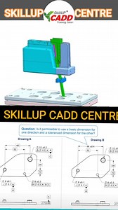 SKILLUP CADD CENTRE Training centre 2D and 3D practice drawings. #CAD #caddesign #CIPET #trtc #CTTC #igtr #NTTF #BTech #diploma #ITI #design #SolidWorks #catia #UGNX #skills #training #centrepointsabahSimple #fblifestyle #MechanicalEngineering #EngineeringDesign #USengineering #CAD #AutoCAD #SolidWorks #design #drawingsofinstagram #tatati Tatati India | Skillup Cadd Centre