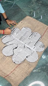 51K views · 154 reactions | Doormate making from jute bags #reels #fbreels #doormate #jutecraft | Deep's CRAFT | Facebook