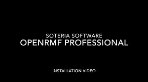Manual install of OpenRMF Professional v2.8