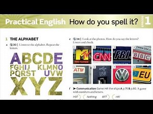 English File Beginner Student’s book 3rd edition 1.30 1.40. Practical English. How do spell it. Ep 1