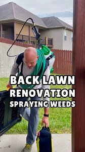 22K views · 197 reactions | I’ve decided to finally get my back lawn whipped into shape this fall. I’m still focusing my efforts in the front and the back will be a low effort renovation. Doing the bare minimum to grow some good grass seed back there.This first step was getting rid of the majority of weeds with quinclorac post-emergent herbicide. Next up is dethatching and then core aeration!! #LawnTips #DIYlawncare #LawnReno #LawnDad #StayGreen | PharmDad | Facebook