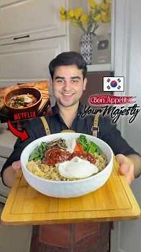 Making Bibimbap from Bon Appétit, Your Majesty! 😍🍱 (Guchujang Butter Bibimbap)
