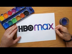 How to draw the HBO max logo