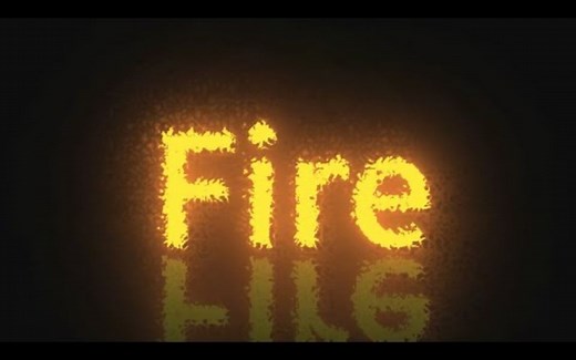 小白也能制作的CSS火焰文字特效