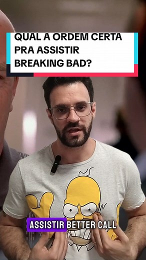 Qual é a ordem certa pra assistir Breaking Bad?