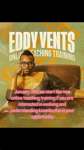 24 reactions | The new online teaching training starting in the beginning of 2026 | Eddy Vents | Facebook