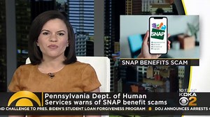 Pa. Department of Human Services warning residents of SNAP benefits scam