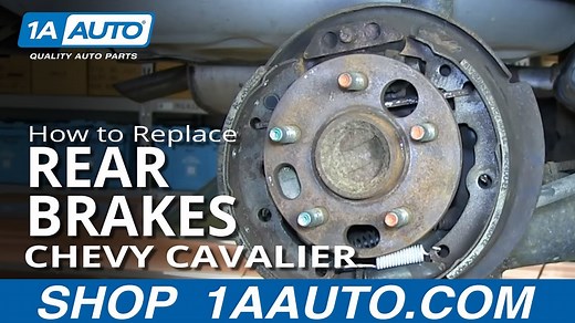How to Replace Rear Brakes 1995-2002 Chevy Cavalier