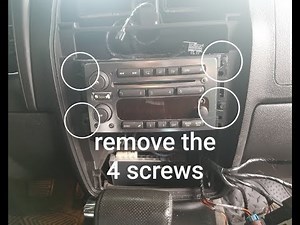 Hummer H3, Installing 7" Touchscreen Stereo