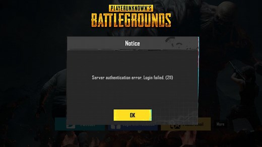 PUBG Mobile Server Authentication Error Login Failed: Possible solutions and more
