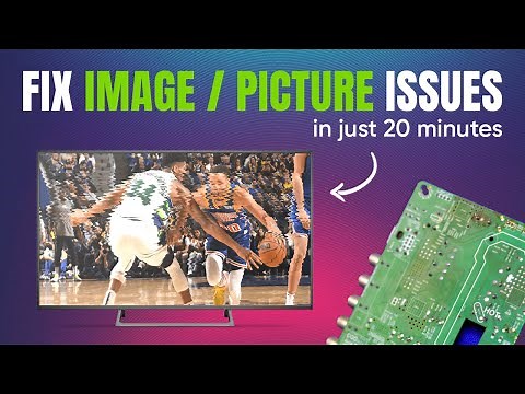 Does your TV have a distorted picture or image issues? DIY quick troubleshooting.