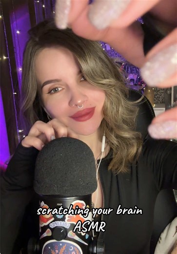 scratching your brain ASMR царапаю тебе мозги #asmrscratching #scratching #asmrbrainmassage