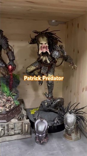 Predator museum collection scifi predator statues and movie props must watch!