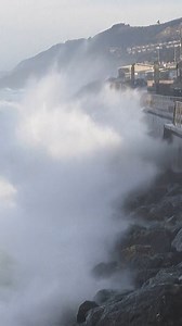 King tides are driving dramatic surges along the San Francisco Bay Area shoreline, with waves flooding streets in Pacifica, Calif. Officials warn pedestrians to avoid the waterfront as hazards persist. | AP