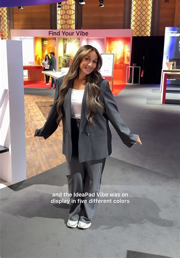 Ad A little recap from Lenovo Innovation World in Berlin 💻 ✨ Come with me as I get a first look at the @Lenovo IdeaPad Vibe, powered by @Snapdragon 🫶🏽 #LenovoPartner #SnapdragonXSeries