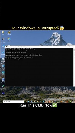 sfc /scannow | Fix Corrupted Windows System Files | CMD Repair Tool