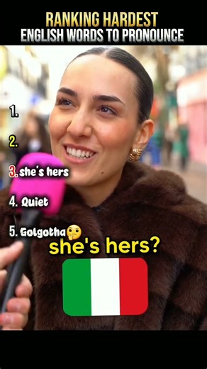 Ranking Hardest English words to pronounce #ranking