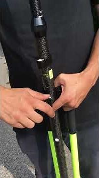 Aufbauen eines Zweibeinstativs