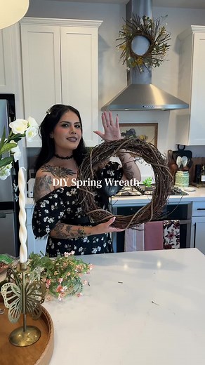 DIY Spring Wreath | Easy Home Decor Project