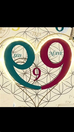 3️⃣6️⃣9️⃣ Tesla Code Unlock the Secrets of the Universe 🗝️ Sacred Geometry & Heartbeat Animation ⚡🌀💎