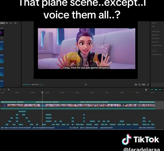 Voice Acting Fun with K-Pop Demon Hunters