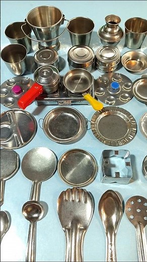 Mini Kitchen Set Unboxing ASMR