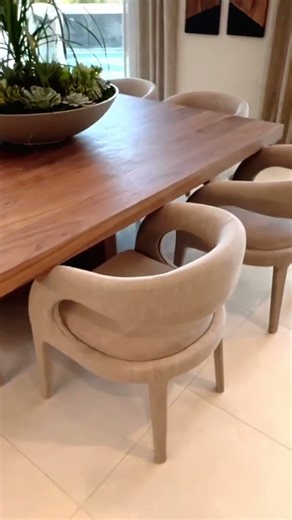 This Dining Table Design Is Absolutely Stunning #furnituredesign #moderndining #homedecor