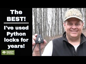Master Lock Black Python Steel Cable Lock & Keys, Heavy Duty Anti Theft Trail Camera, Kayak, stand