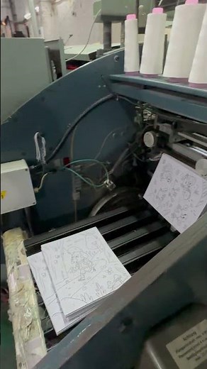 Thread-sewn Binding for Hardcover and Paperback Book #bookproduction