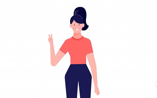 人物挥手动画-ae教程