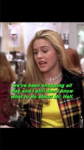 🎬 Clueless (1995) — “If Mr. Hall Were Happy, My Grades Would Improve!” 📚😂💡