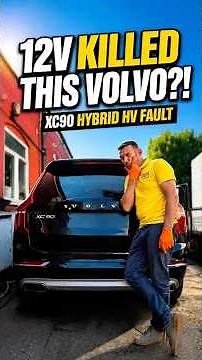 Customer Left Ignition On… Now This Volvo XC90 Won’t Start😩 #volvo #evrepair #automobile #mechanic