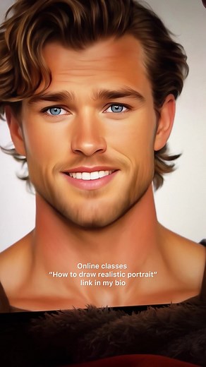 Online Portrait Drawing Classes - Link in Bio! Who's Next?