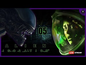 FIRST TIME EVER PLAYING ALIEN ISOLATION | Complete Playthrough Ep. 5 (V)
