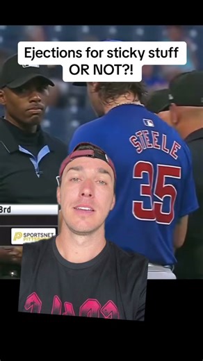 Justin Steele was told to go wash his hands after the umpire felt a sticky substance on his hand. It’s the same umpire that tossed Edwin Diaz immediately with no opportunity to wash his hands. It just doesn’t make sense. #baseball #mlb #cubs #mets #mlbtiktok #baseballtiktoks #greenscreen