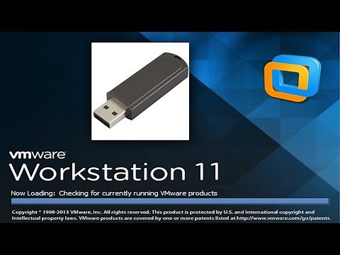How to show USB flash on VMWare WorkStation 11