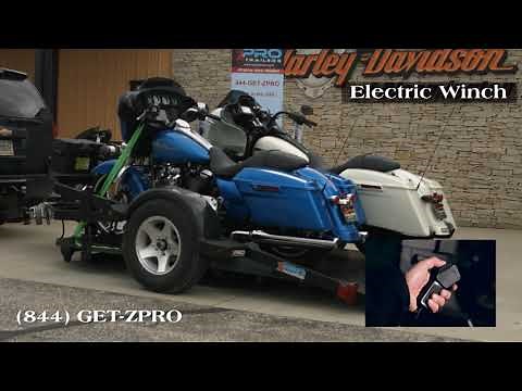 ZPRO Trailer MCZ1200 and UTZ2400 Drop deck, rampfree motorcycle Trailer