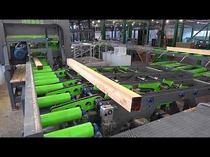 SAWING LINE with scanning, MEBOR, HIGH production, VTZ OF, START-UP
