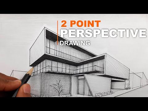 Draw a Stunning House in Two Perspectives: Step-by-Step Tutorial