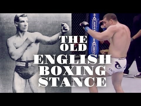 The English Boxing Stance. No, it’s not Irish, and yes you see it all the time in MMA & Muay Thai