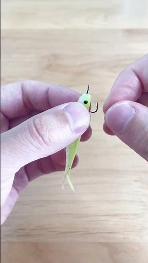 【バス釣り】ピーストンフライのダウンショット(フックセッティング)