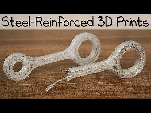 Reinforce Your 3D Prints with Steel