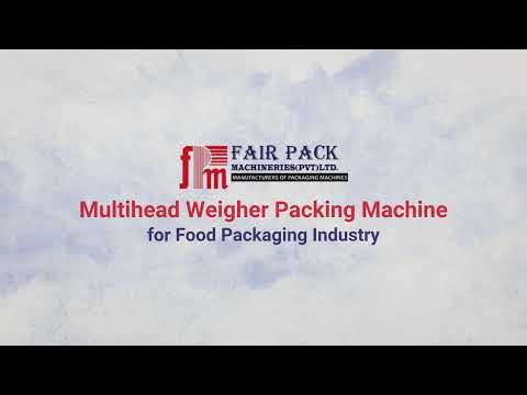 Multihead Weigher Packing Machine for Food Packaging Industry