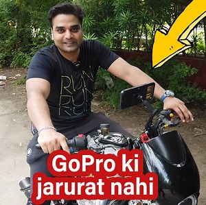 No GoPro No Tension अब जाओ घुमने make your smartphone a MotoVlogging device | King Indian